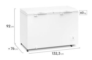 LOCACAO Freezer Horizontal 513 Litros 110/220V